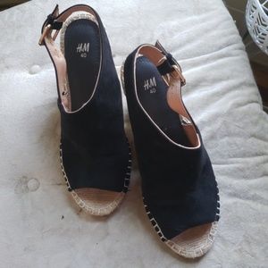 H&M wedge sandals